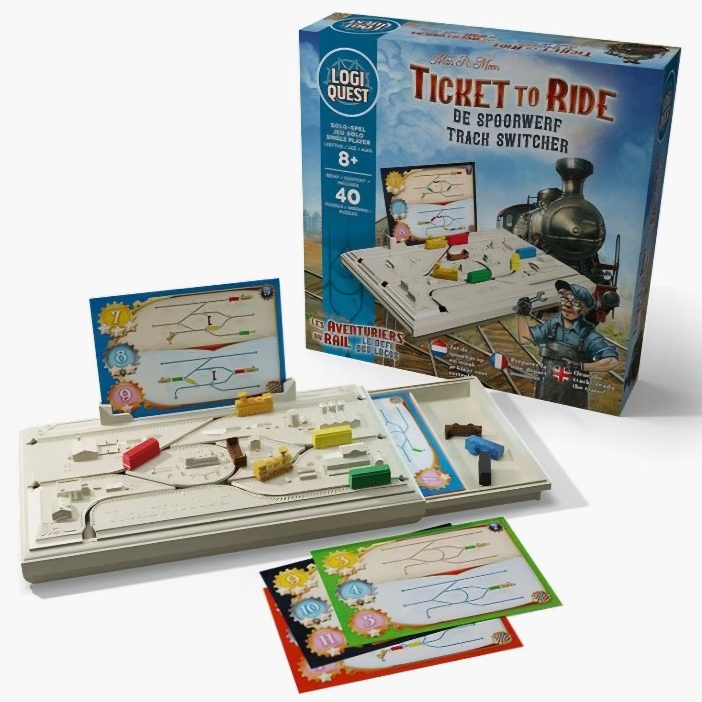 Logiquest Ticket to Ride - De Spoorwerf (Breinbreker)