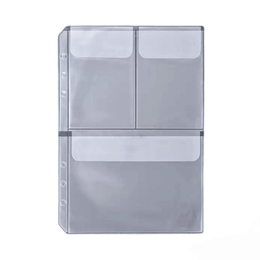 5 Opbergmapjes 3 vakken