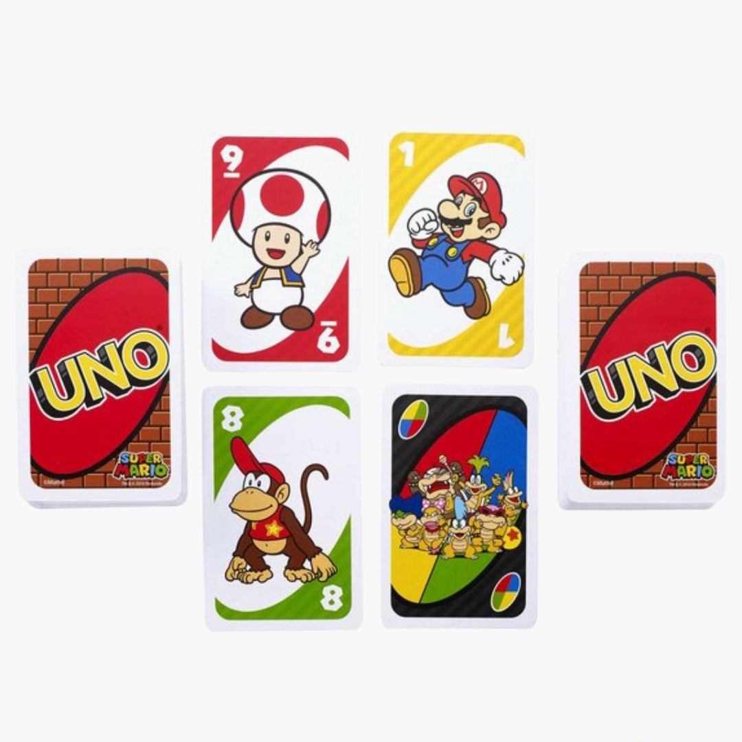 Mattel: Uno Super Mario - Kaartspel