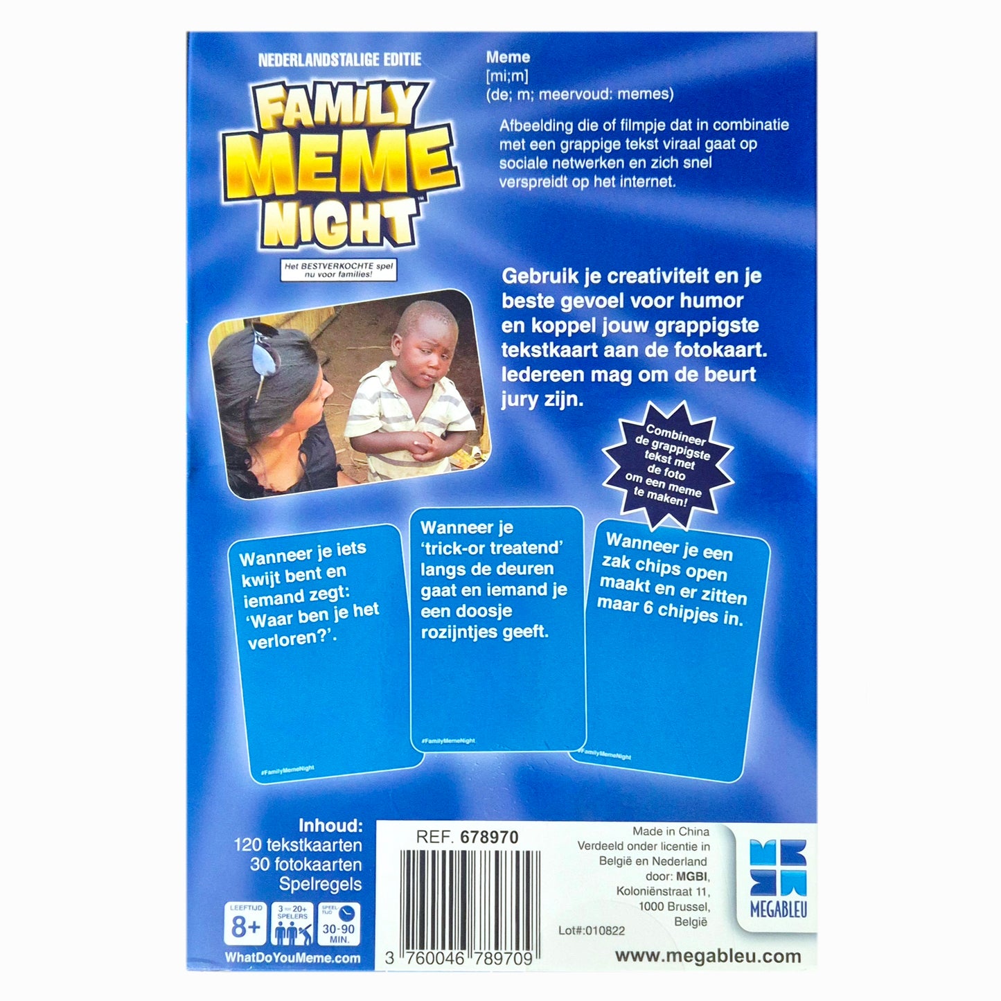 Megablue: Familie meme Night - Partyspel