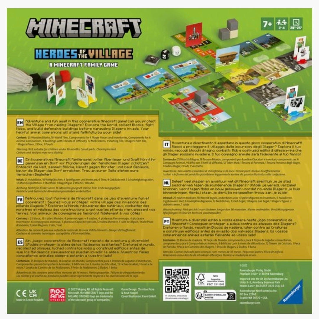 Ravensburger: Minecraft - Heroes of the Village Junior