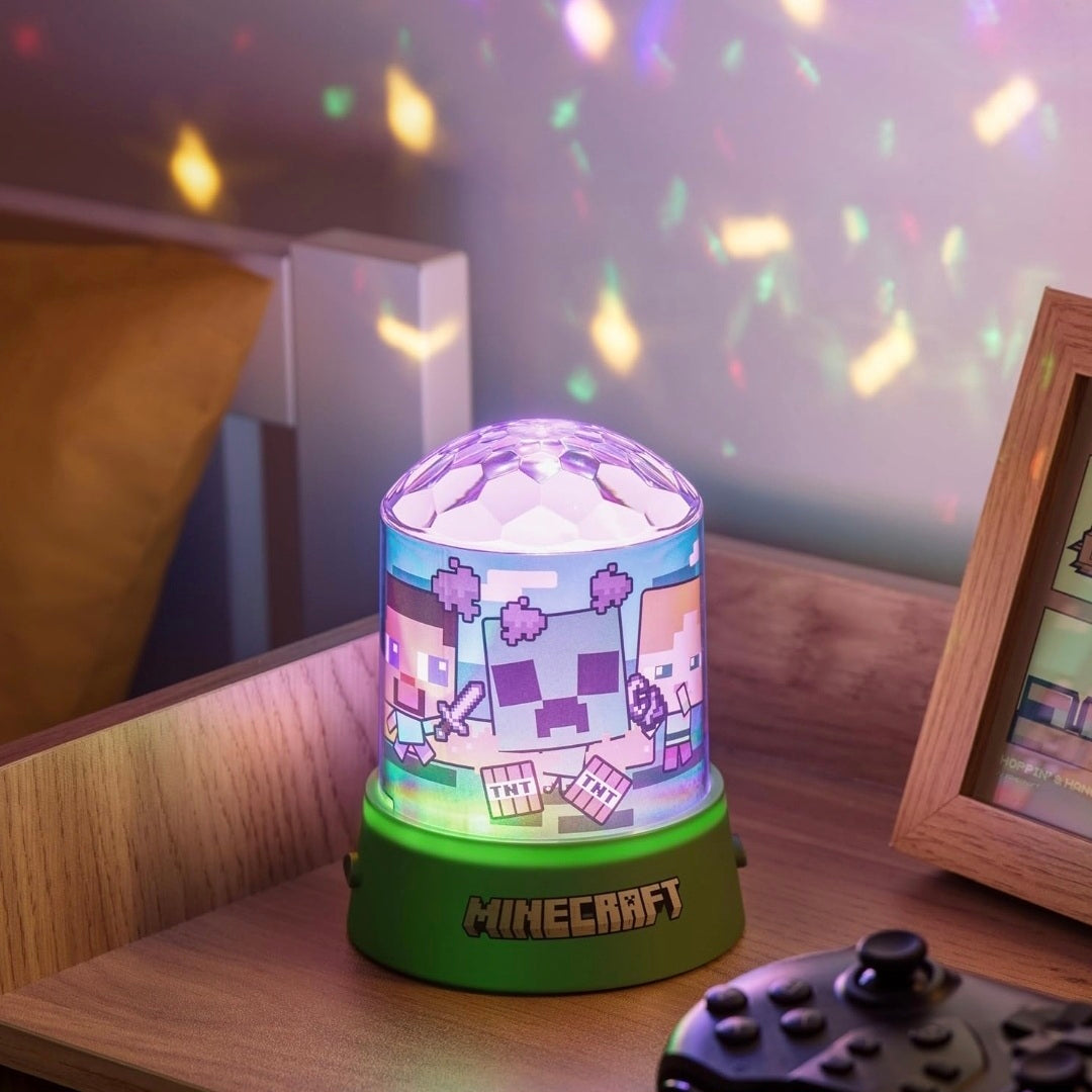 Minecraft Party Projectorlamp