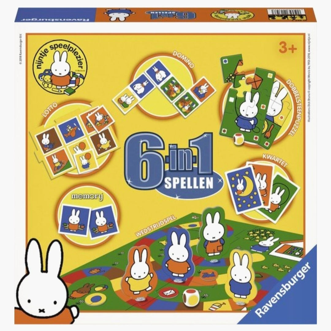 Ravensburger: Nijntje 6in1 Spellendoos