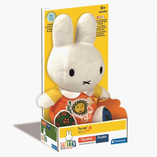 Clementoni: Nijntje - Pratende Knuffel met Lampjes - 6M+