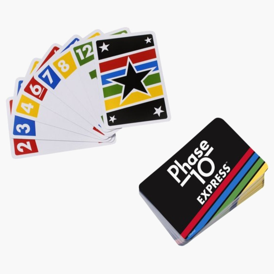 Mattel: Phase 10 Express - Kaartspel