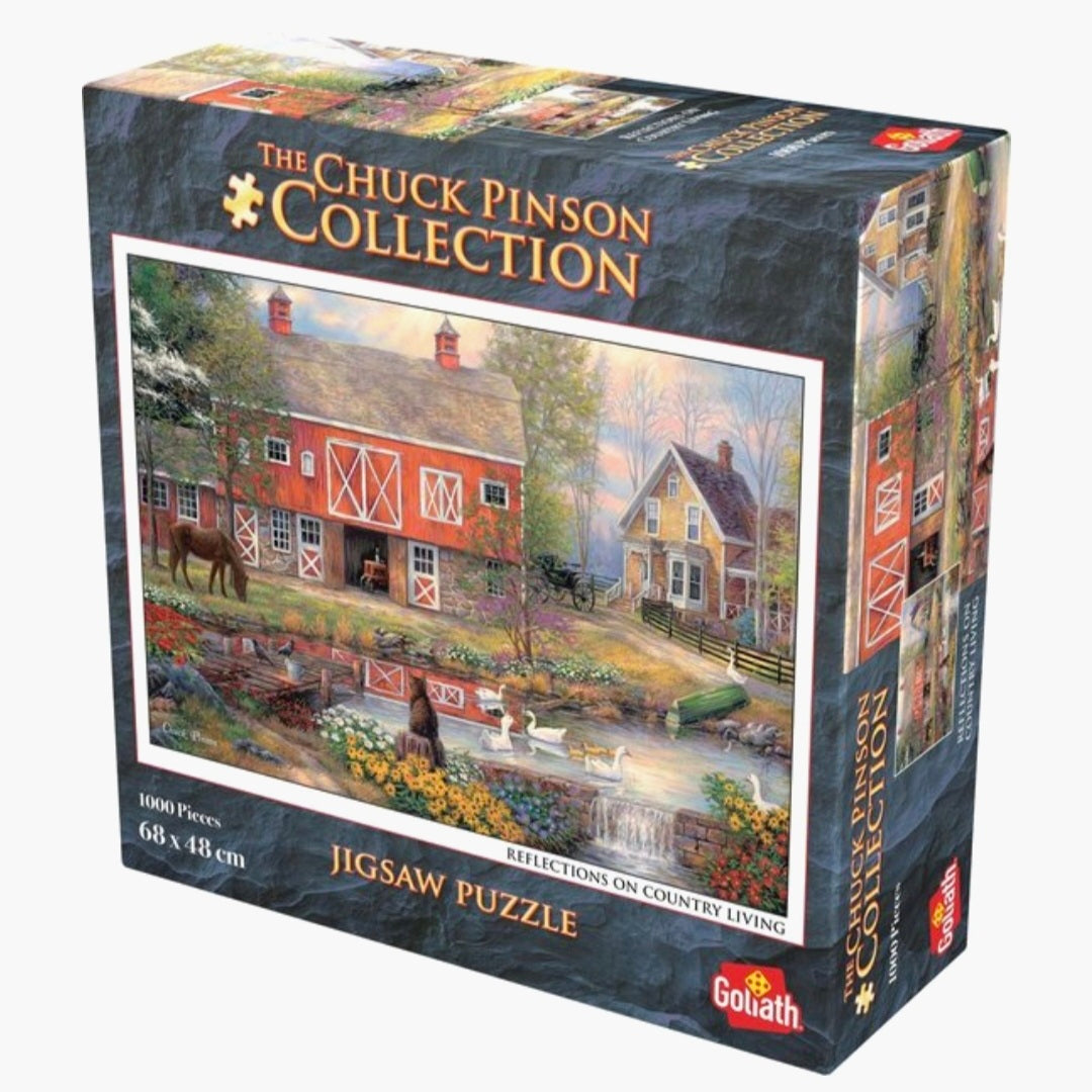 Goliath: Goliath Chuck Pinson Country Puzzel - 1000