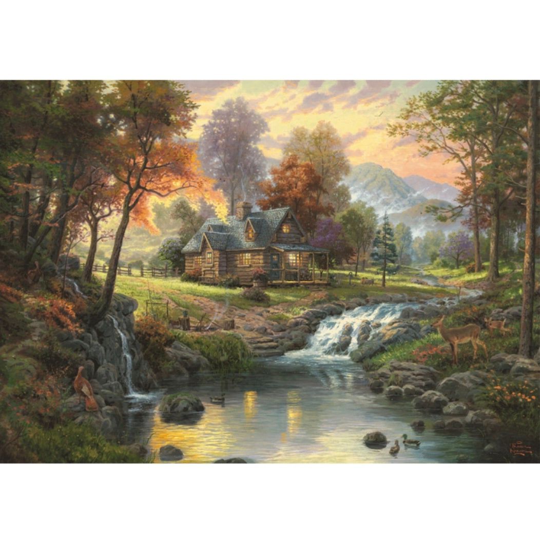 Schmidt: Thomas Kinkade - Mountain Retreat - 1000