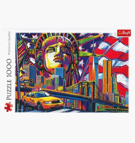 Treft: Kleuren van New York - 1000