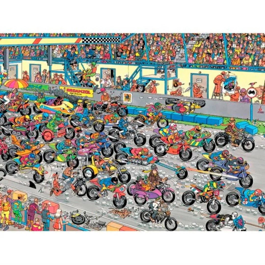 Jumbo: Jan van Haasteren - Motorbike Race - 950