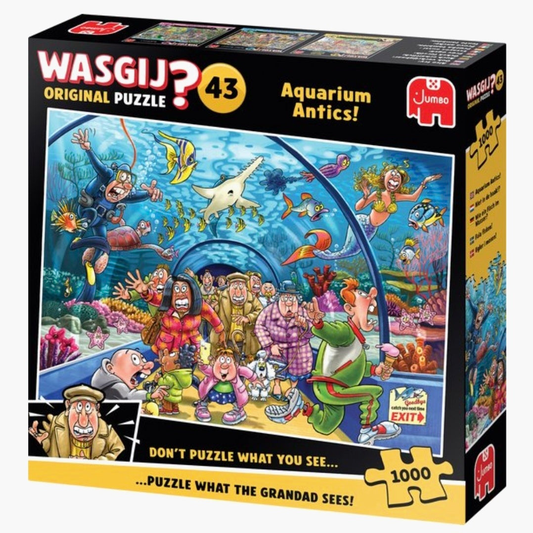 Jumbo: Wasgij? 43 - Aquarium Capriolen - 1000