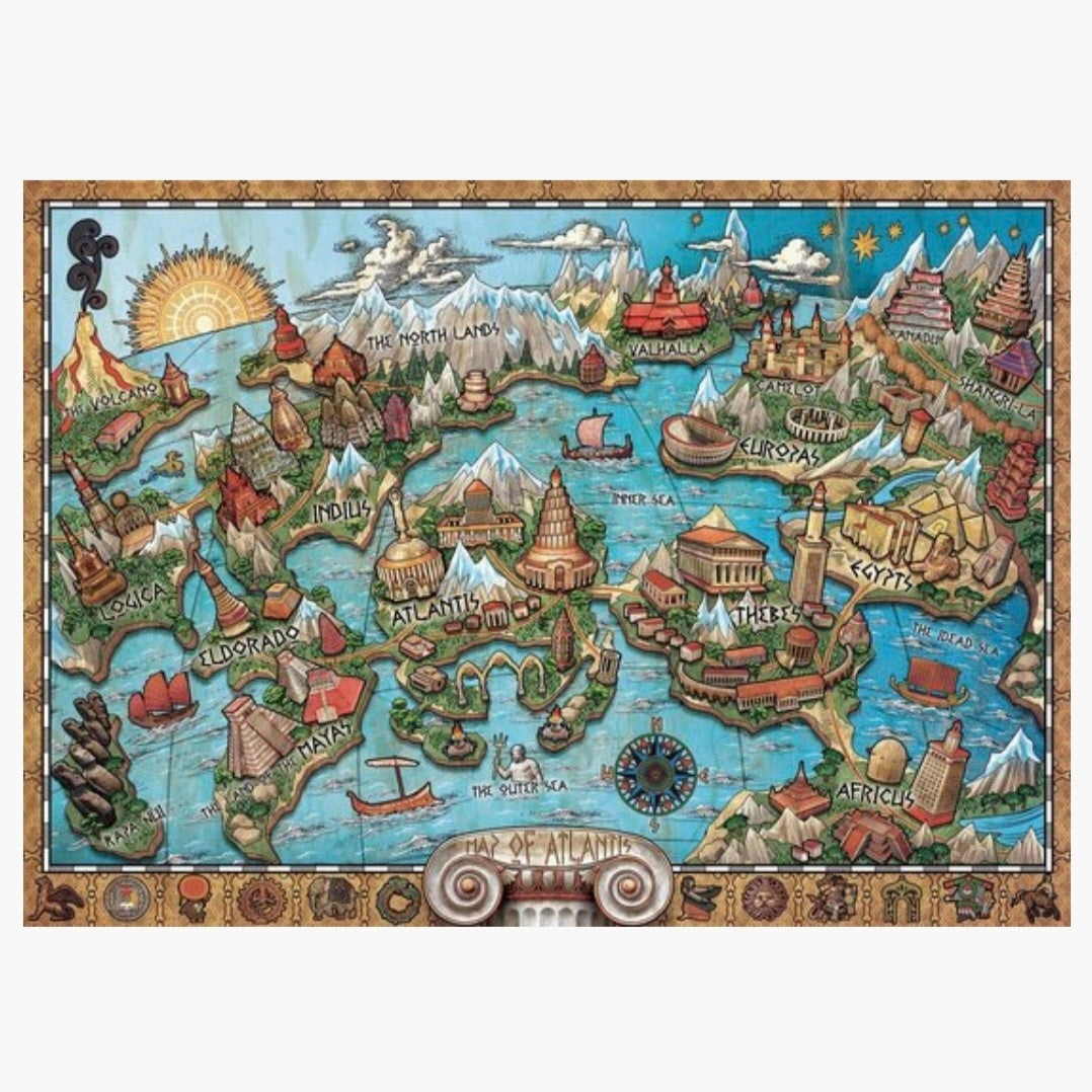 Ravensburger: Geheimzinnig Atlantis - 1000