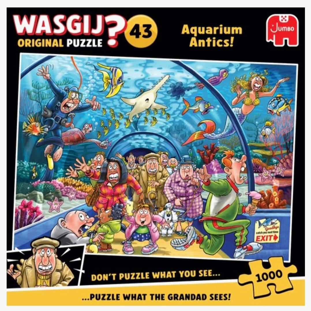 Jumbo: Wasgij? 43 - Aquarium Capriolen - 1000
