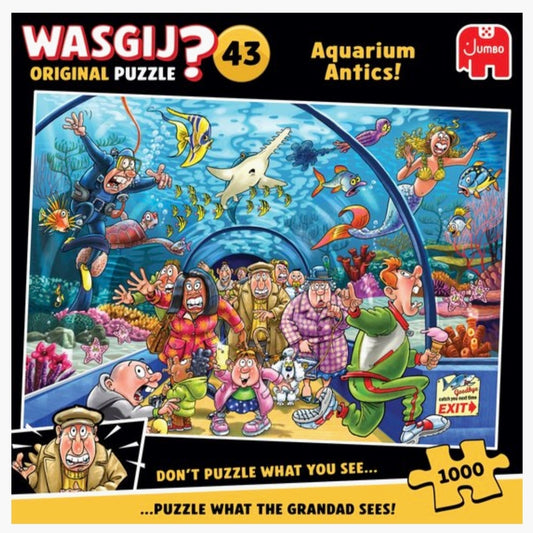 Wasgij 43 Orginal: Aquarium Capriolen - 1000