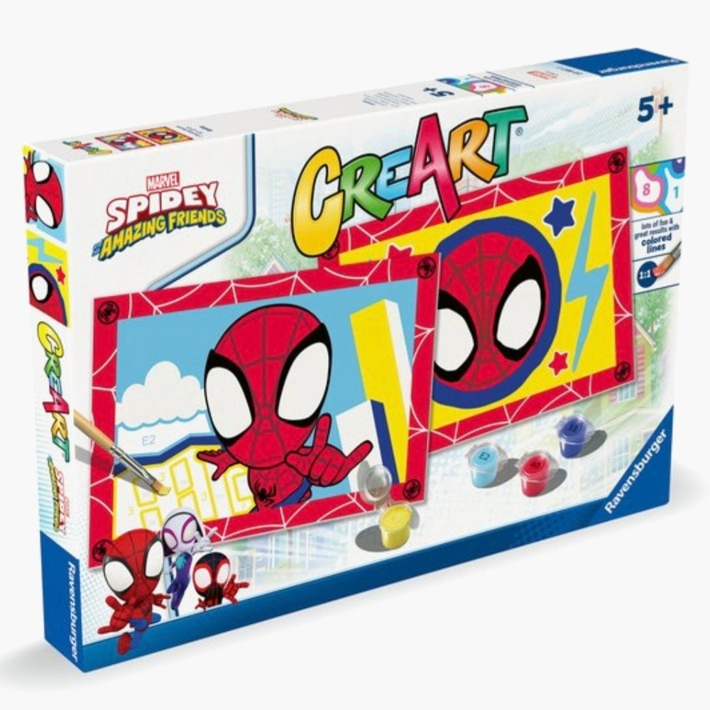 Ravensburger: Young Spidey - Schilderen op Nummer
