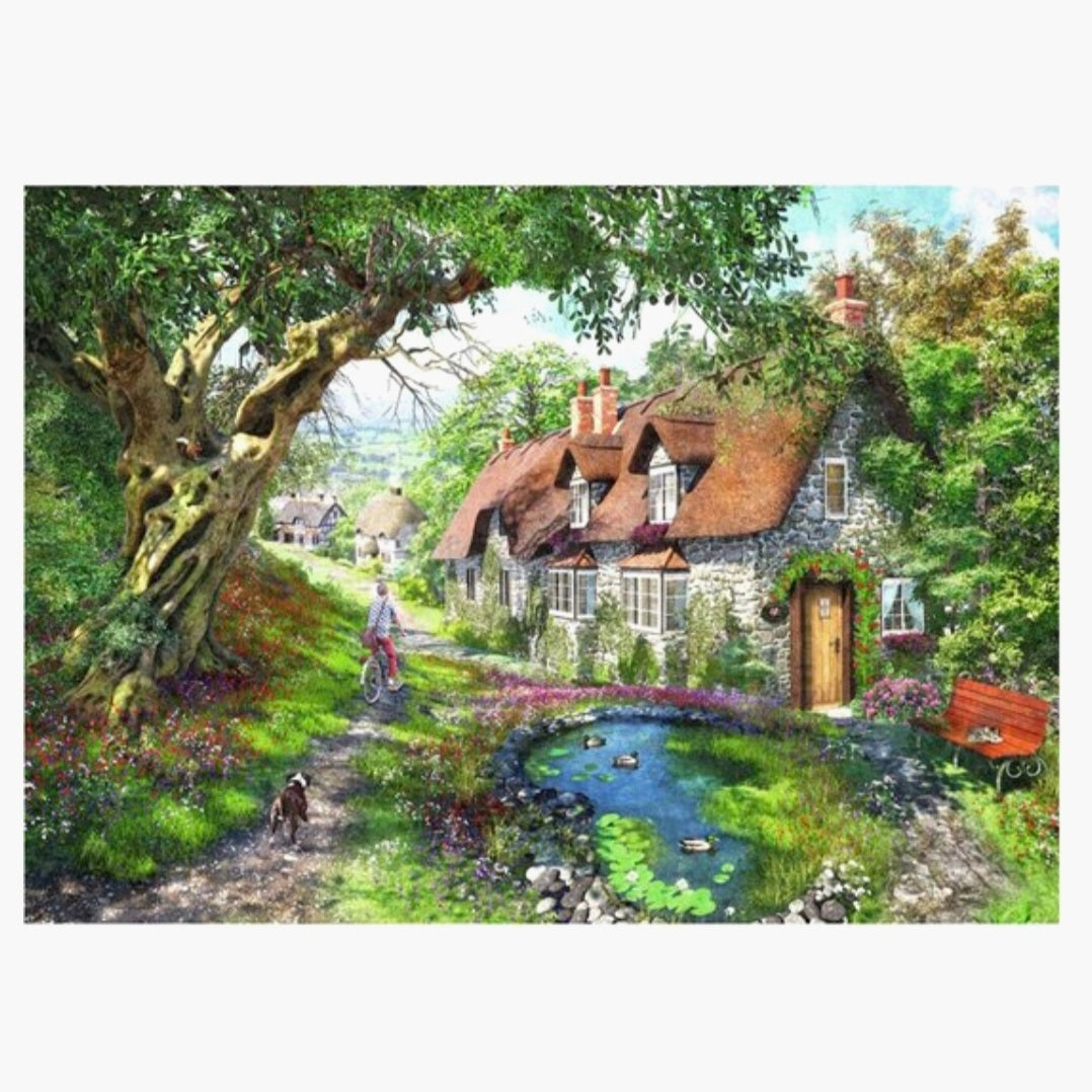 Ravensburger: Flower Hill Lane - 1000