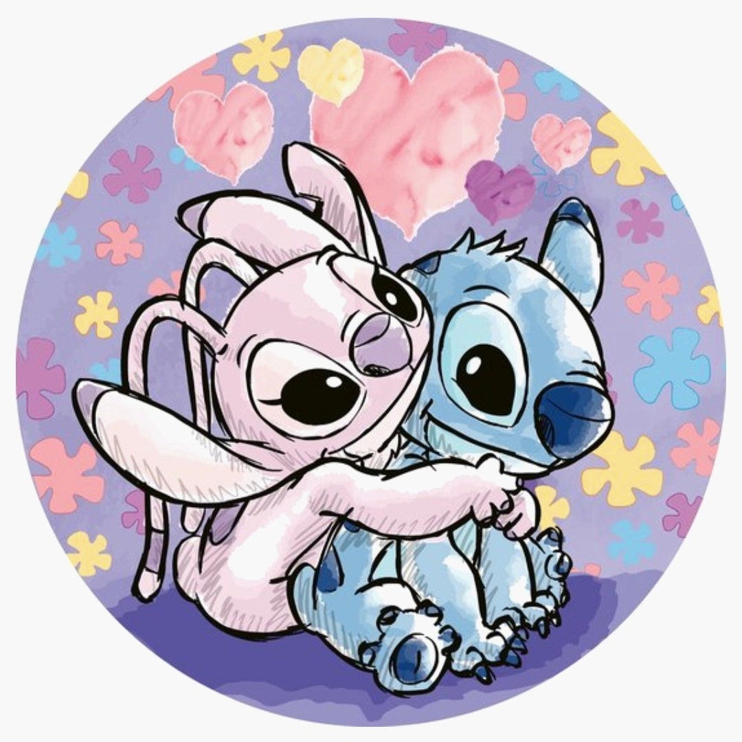 Ravensburger: Lilo & Stitch - Rond - 500