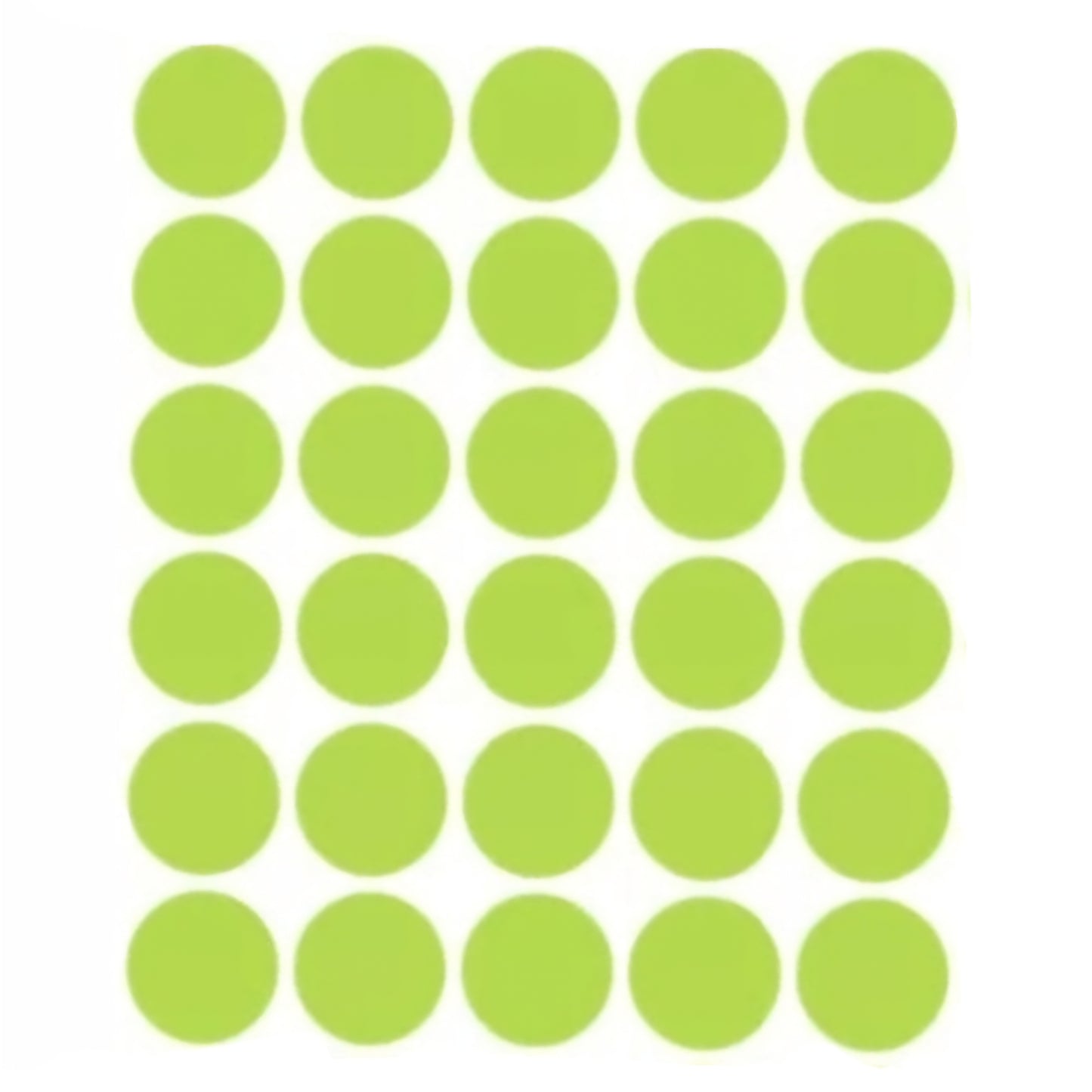 2cm Ronde Etiketten (30 Stuks) - Diverse kleuren