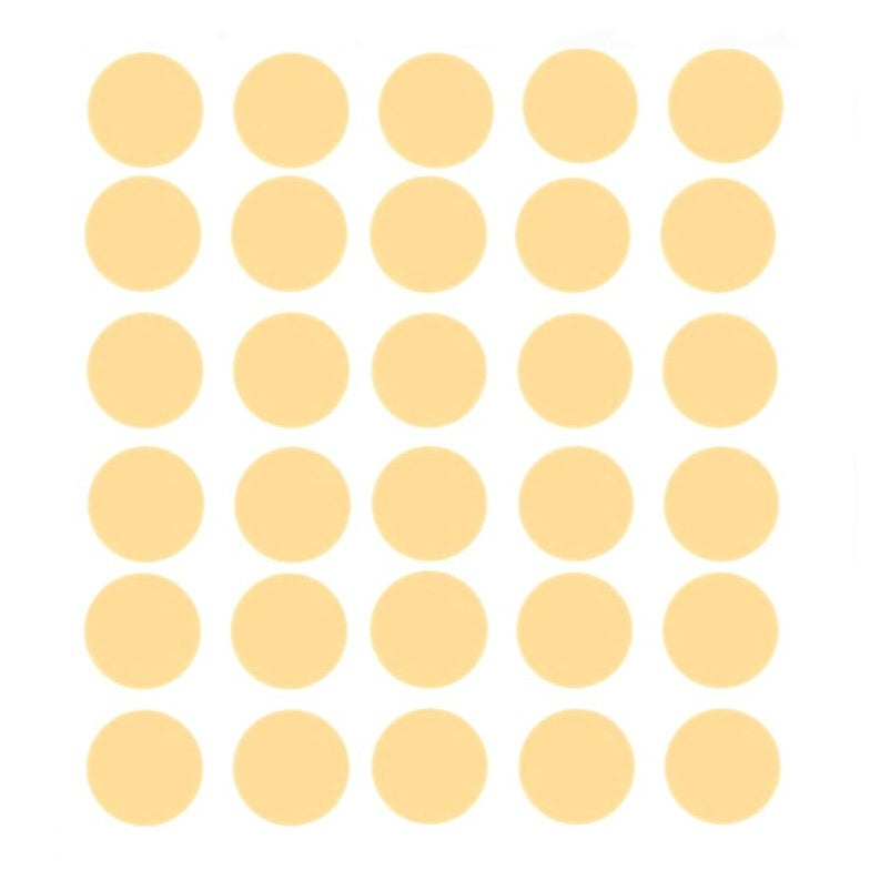 2cm Ronde Etiketten (30 Stuks) - Diverse kleuren