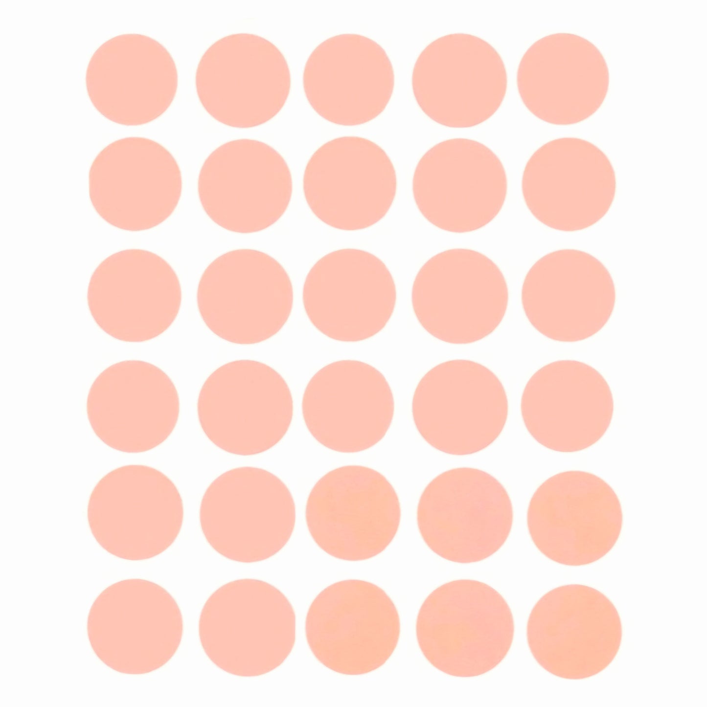 2cm Ronde Etiketten (30 Stuks) - Diverse kleuren
