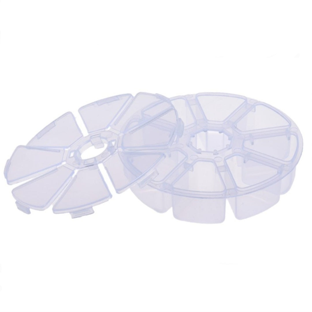 Ronde Sorteerdoos 8 vakken