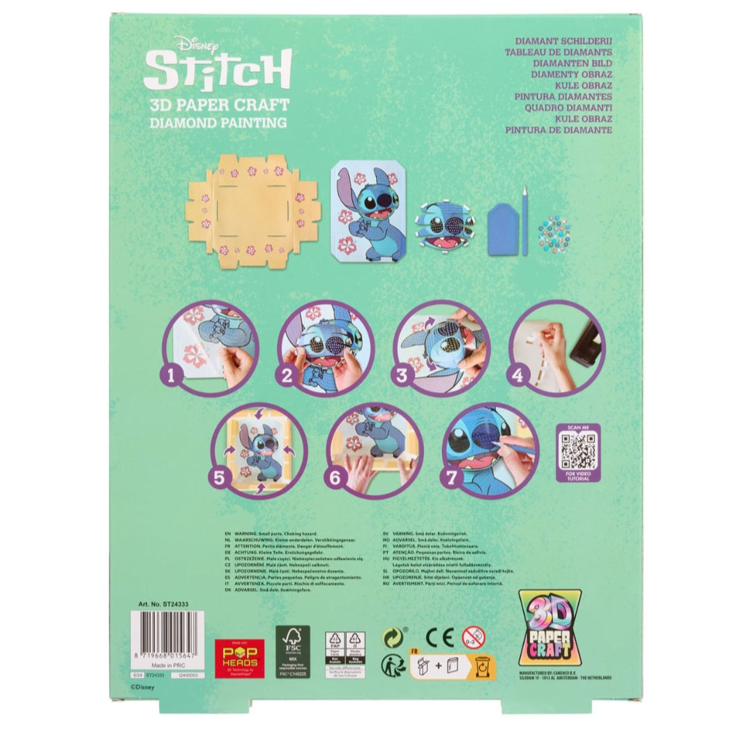 Stitch diamond painting schilderij