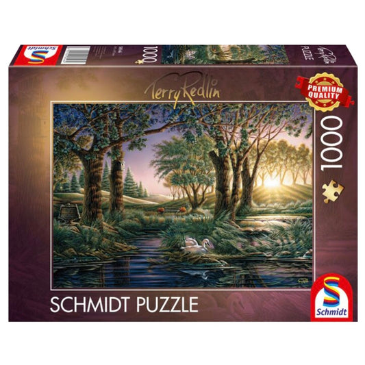 Schmidt: Perry Redlin - Morning magic at the lake - 1000