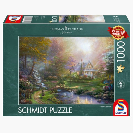 Thomas Kinkade: A Mother's Perfect Day - 1000