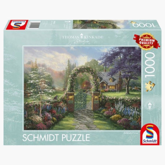 Thomas Kinkade: Hummingbird Cottage - 1000
