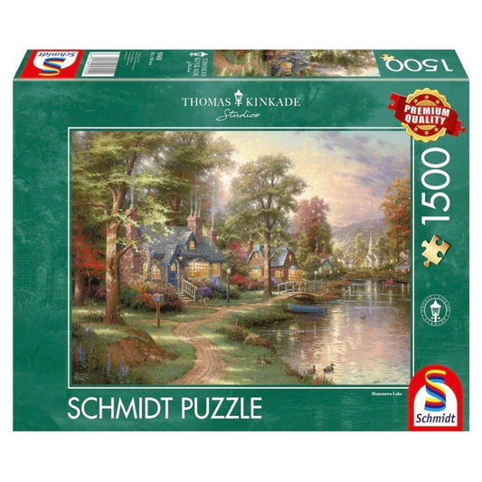 Thomas Kinkade: Hometown Lake - 1500