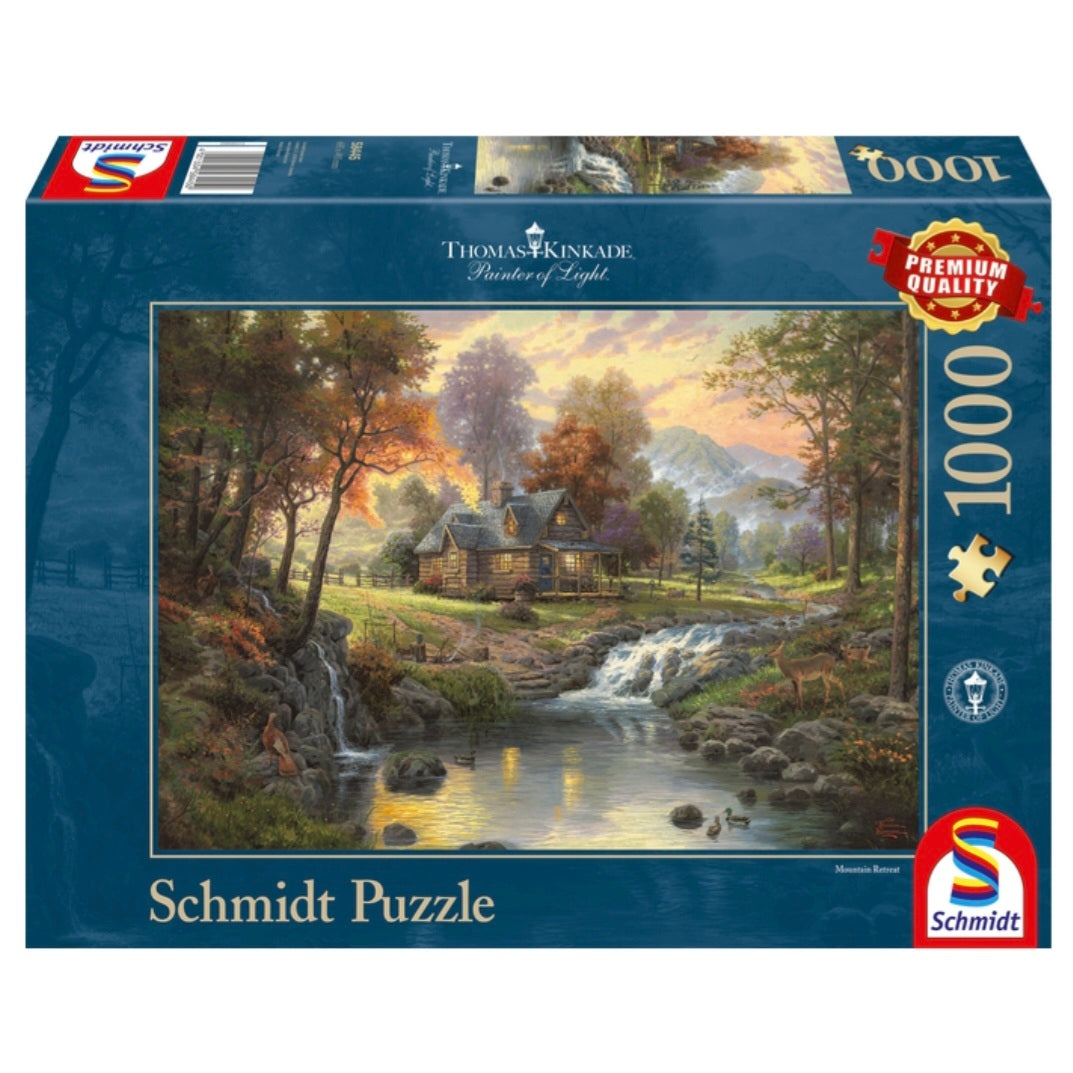 Schmidt: Thomas Kinkade - Mountain Retreat - 1000