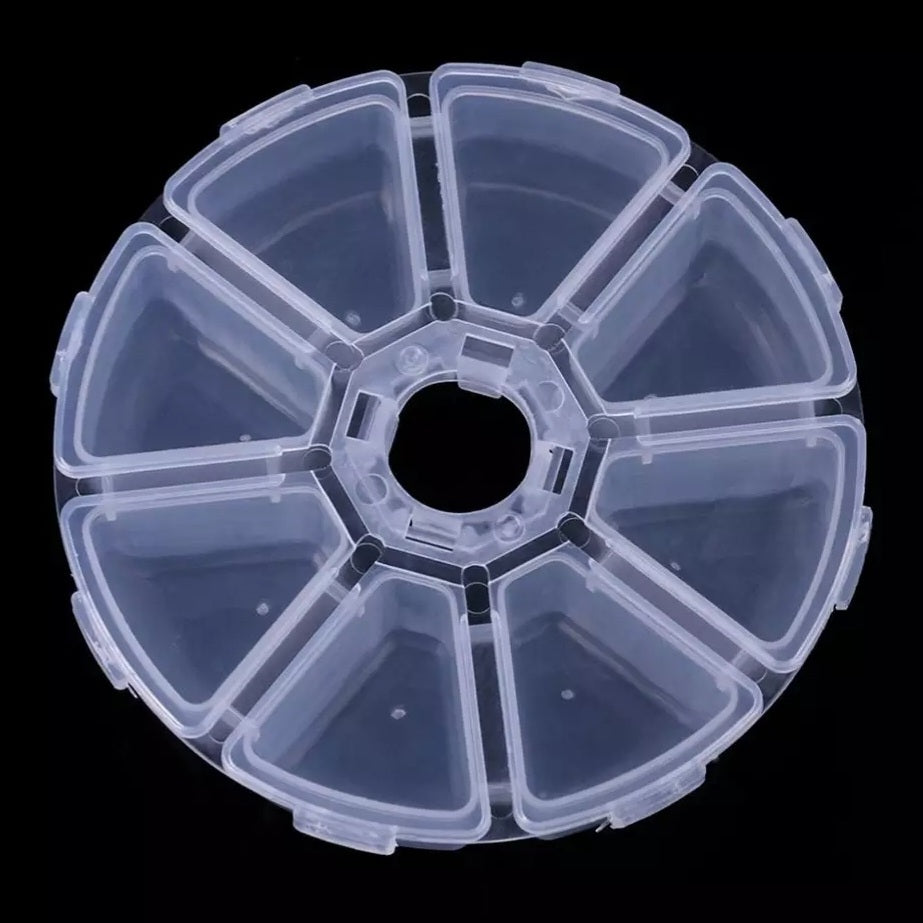 Ronde Sorteerdoos 8 vakken