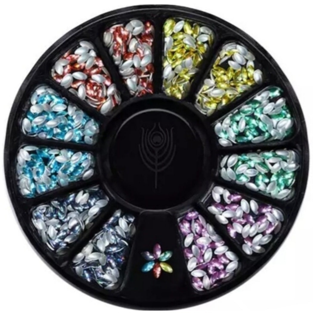 Sorteerdoos Rhinestones-strass steentjes (Diverse soorten)