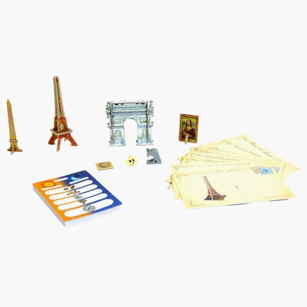 999 games: Parijs Eiffel uitbreiding - Bordspel