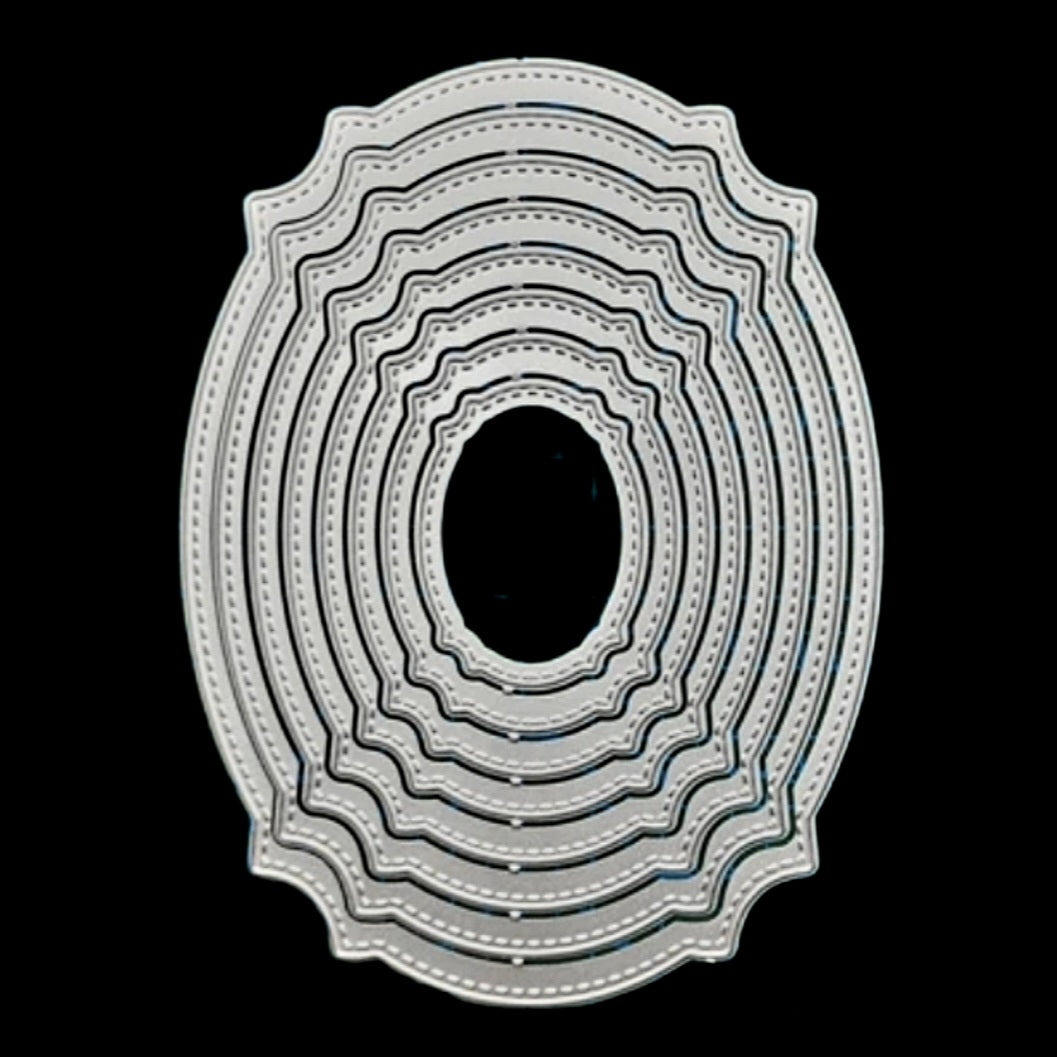 8 Stansmessen - Embossing mallen