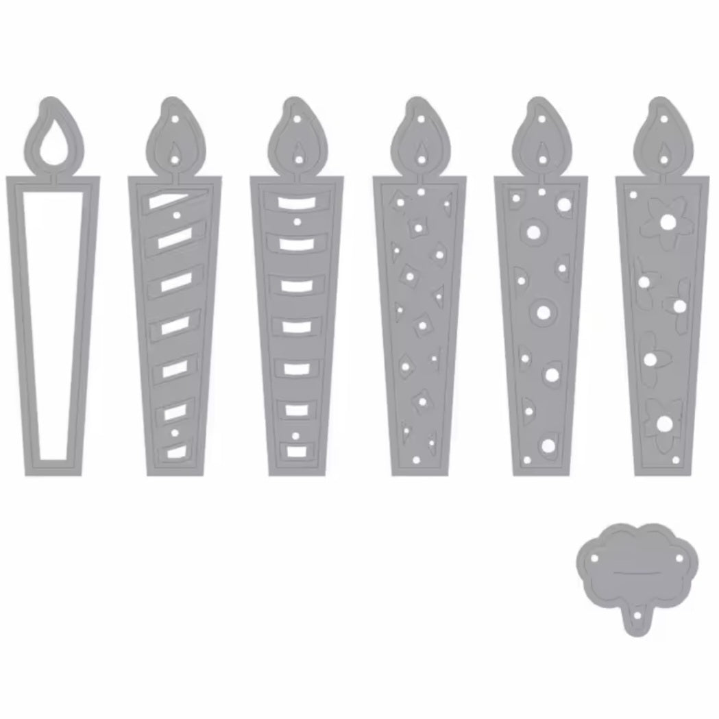 Stansmes 6 kaarzen