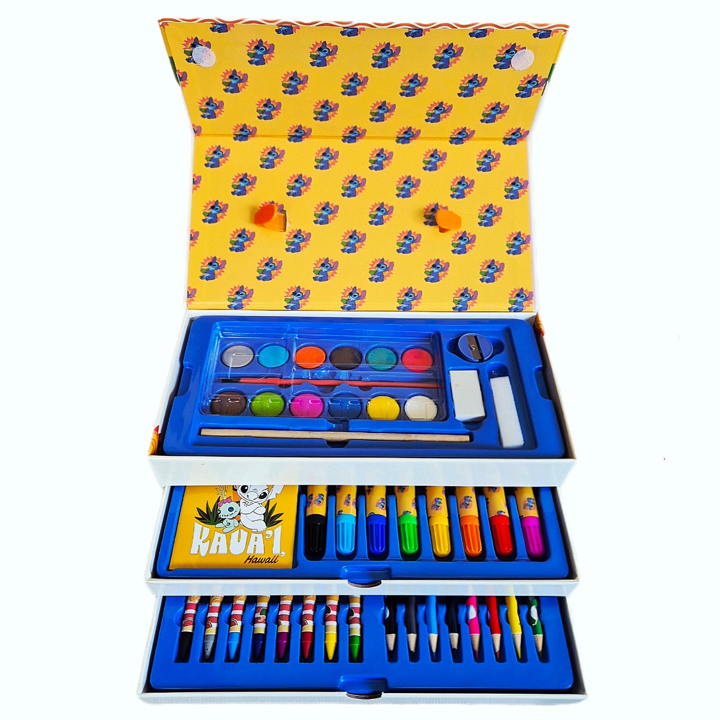 Stitch: Kleurkoffer - 52 delig