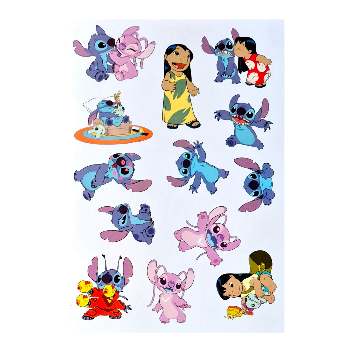 Stitch - Kleurboek  JumboColor +  Stickers