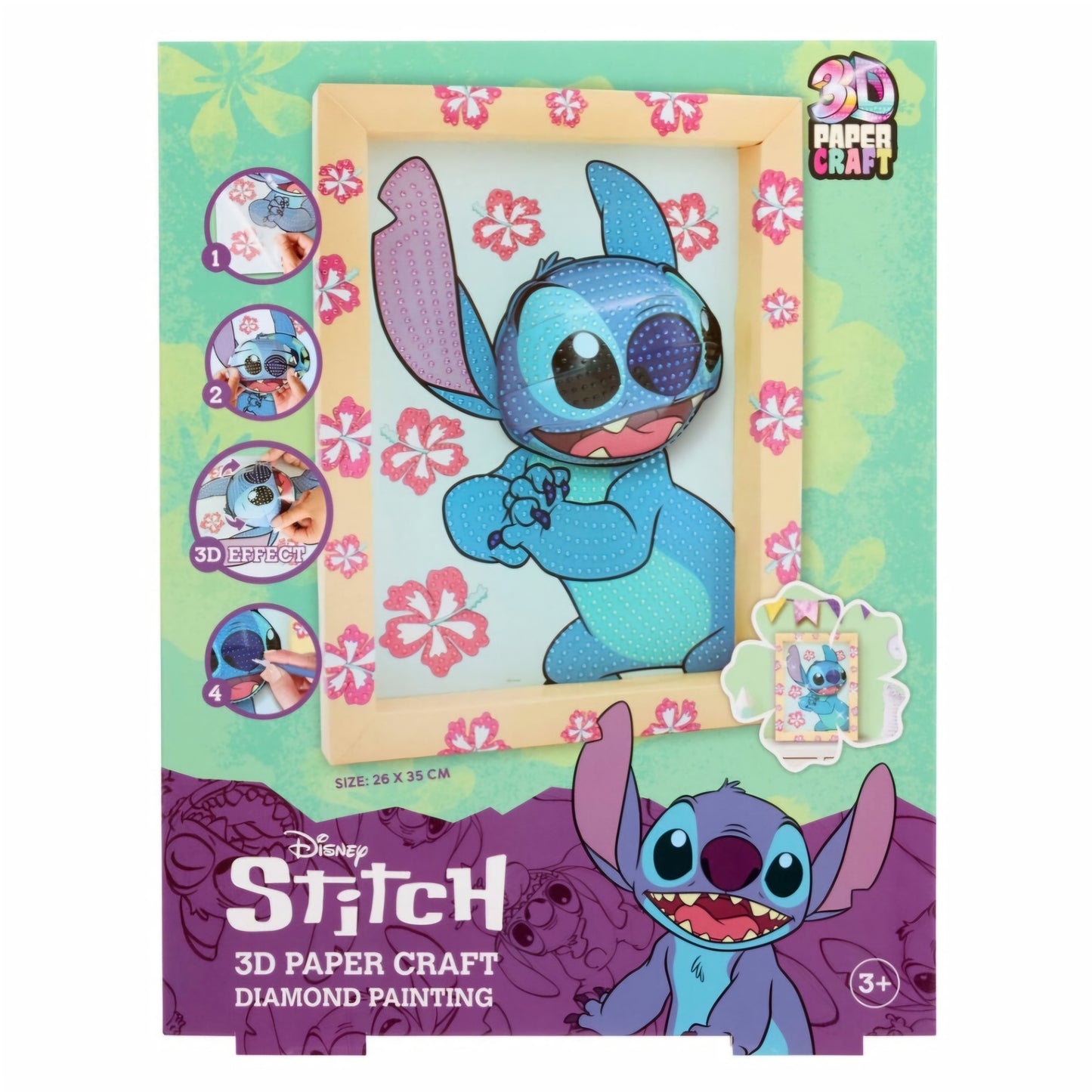 Stitch diamond painting schilderij