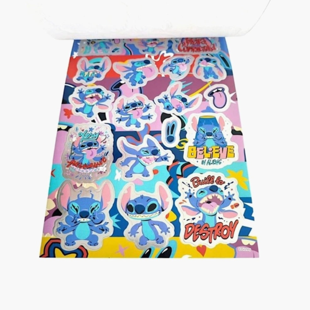 Stitch stickervelboekje - 6 vellen