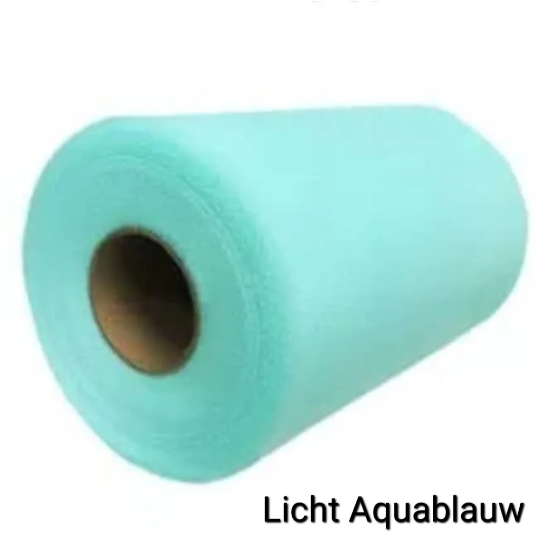 15cm Tule - Prijs per meter  (Diverse kleuren)