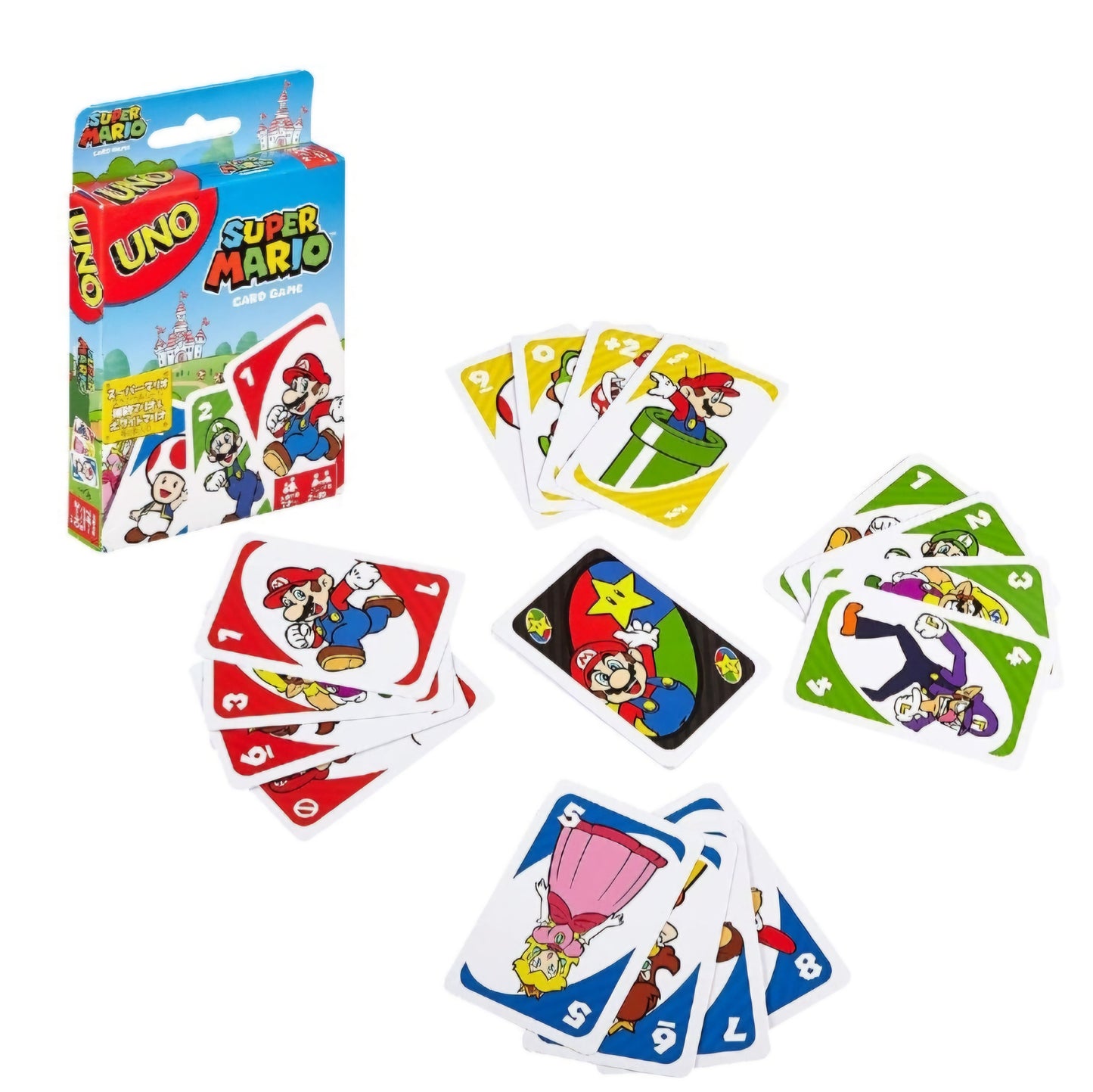 Mattel: Uno Super Mario - Kaartspel