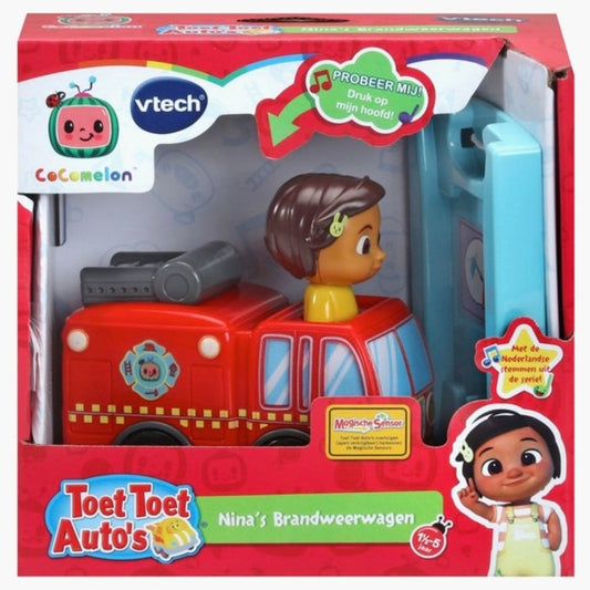 VTech: Toet Toet Auto's CoComelon Nina's Brandweerwagen