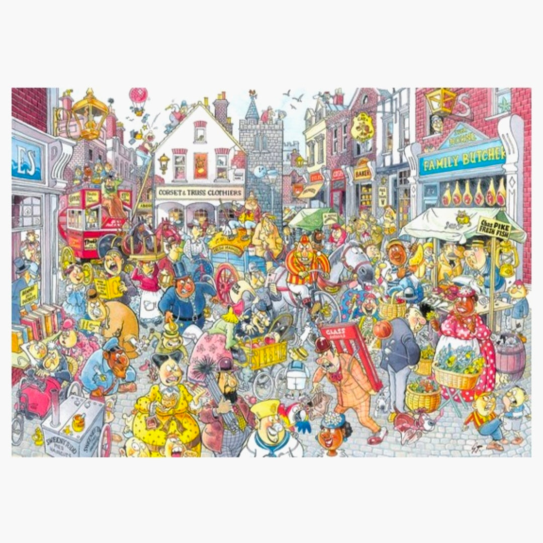 Wasgij 10 Retro Destiny: Chaos in de Winkelstraat - 1000