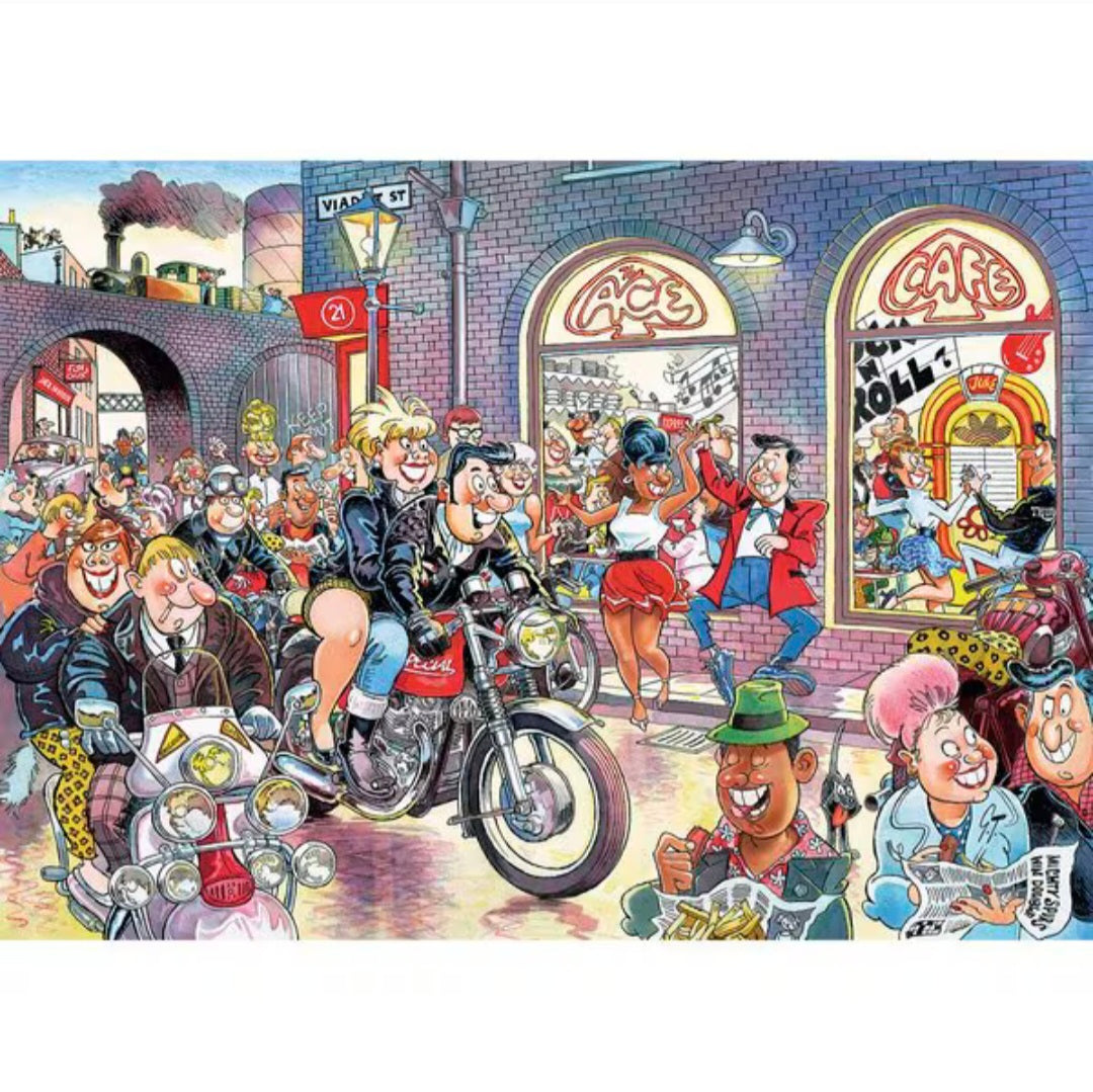 Wasgij? 7 Destiny: Rock Around The Clock (Rock de klok rond) - 950