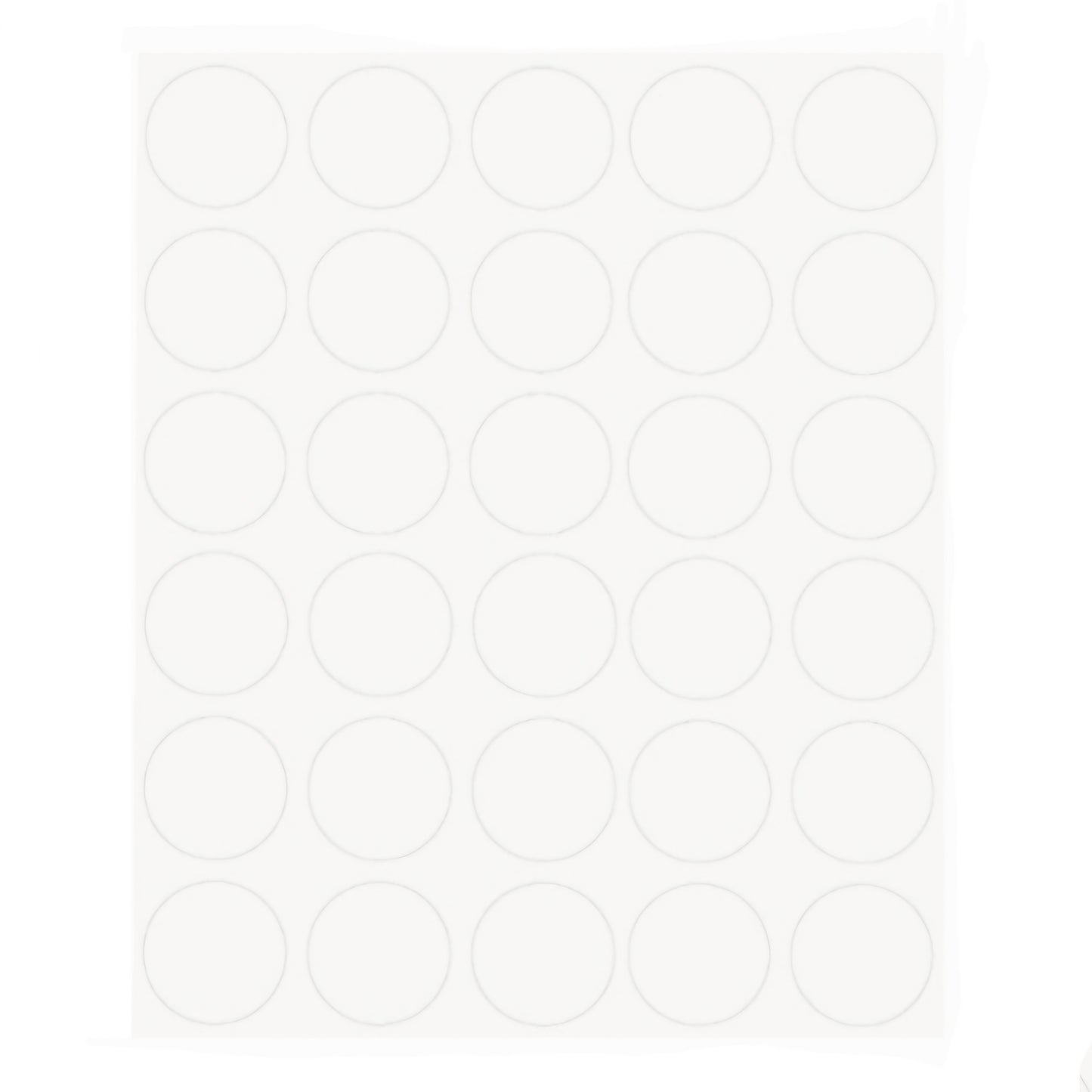 2cm Ronde Etiketten (30 Stuks) - Diverse kleuren
