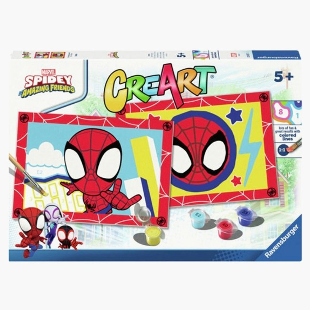 Ravensburger: Young Spidey - Schilderen op Nummer