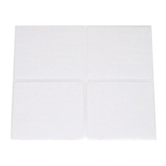 40x50mm Witte Etiketten (20 Stuks) - Multiplaza