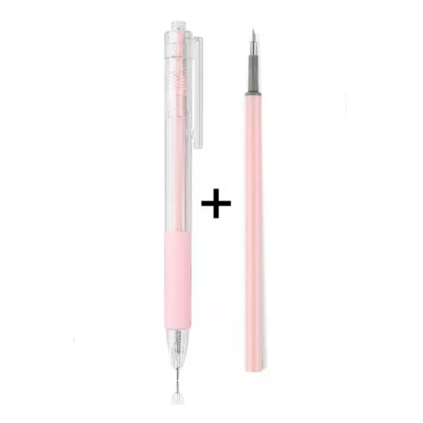 Hobby snijmesje pen + reserve mesje - Diverse Kleuren