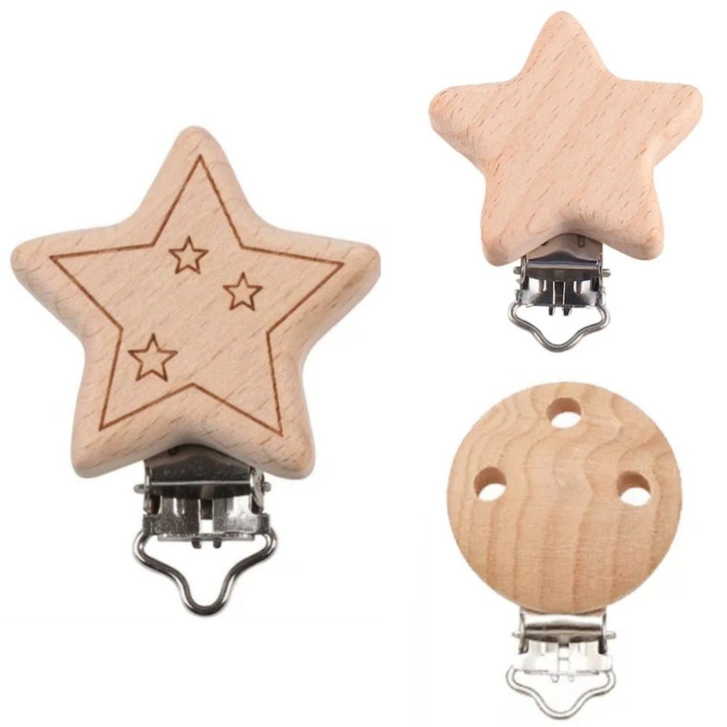Houten speenklem - Diverse Soorten