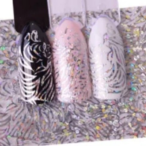 Bloemen Nagelfolie - Multiplaza